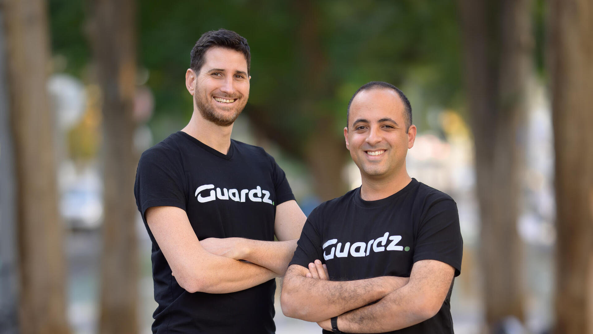 מייסדי Guardz .דור אייזנר (CEO) ואלון לביא (CTO). 